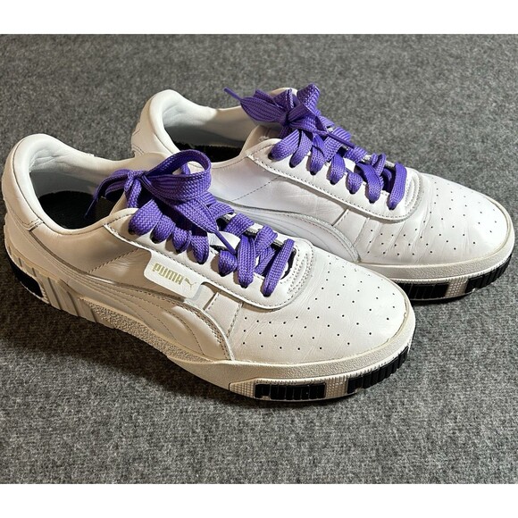 Puma Women’s Cali Bold 370811-01 White Casual Shoes Sneakers Size M9 (men’s 7.5) - Picture 7 of 13
